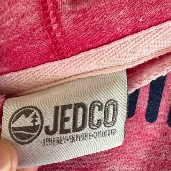 Jeep Hoodie JEDCo Pink Heather Beach Graphic Sweatshirt L - Picture 6 of 11